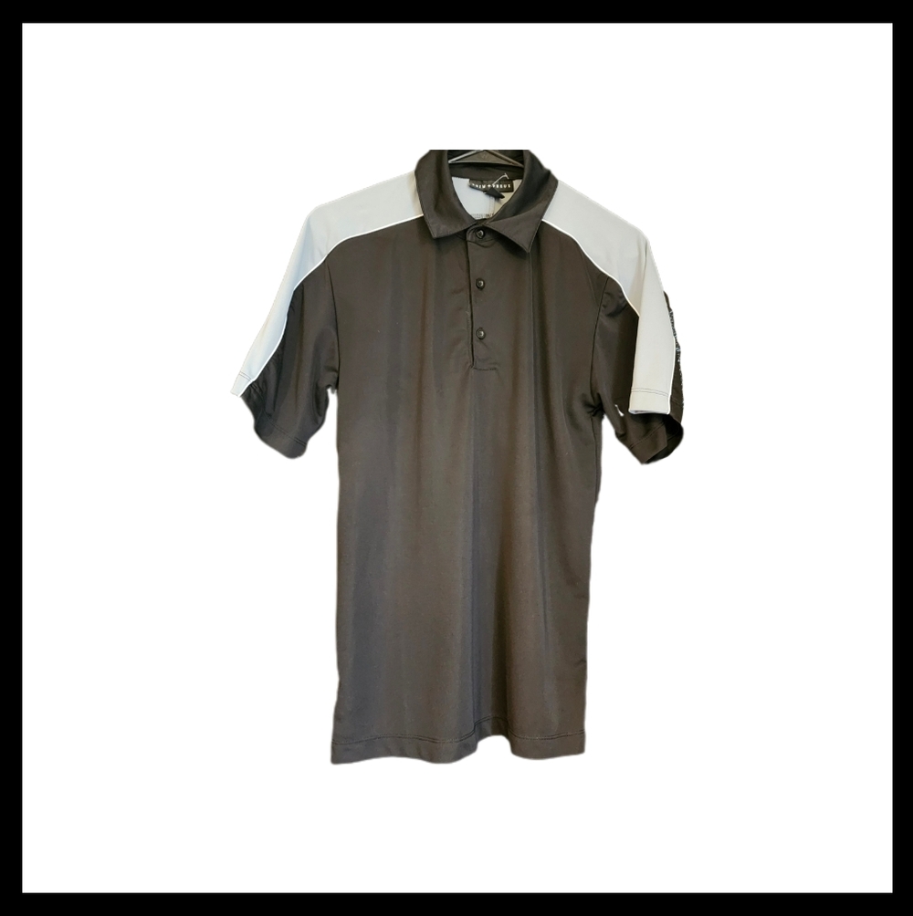 🎈5/$10🎈 Men's Black and White Polo Shirt